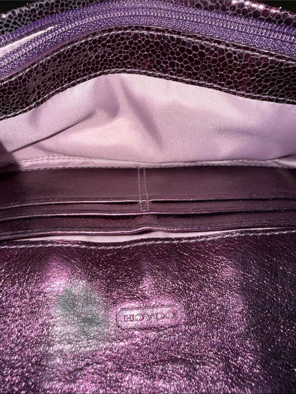 Coach stylish purple